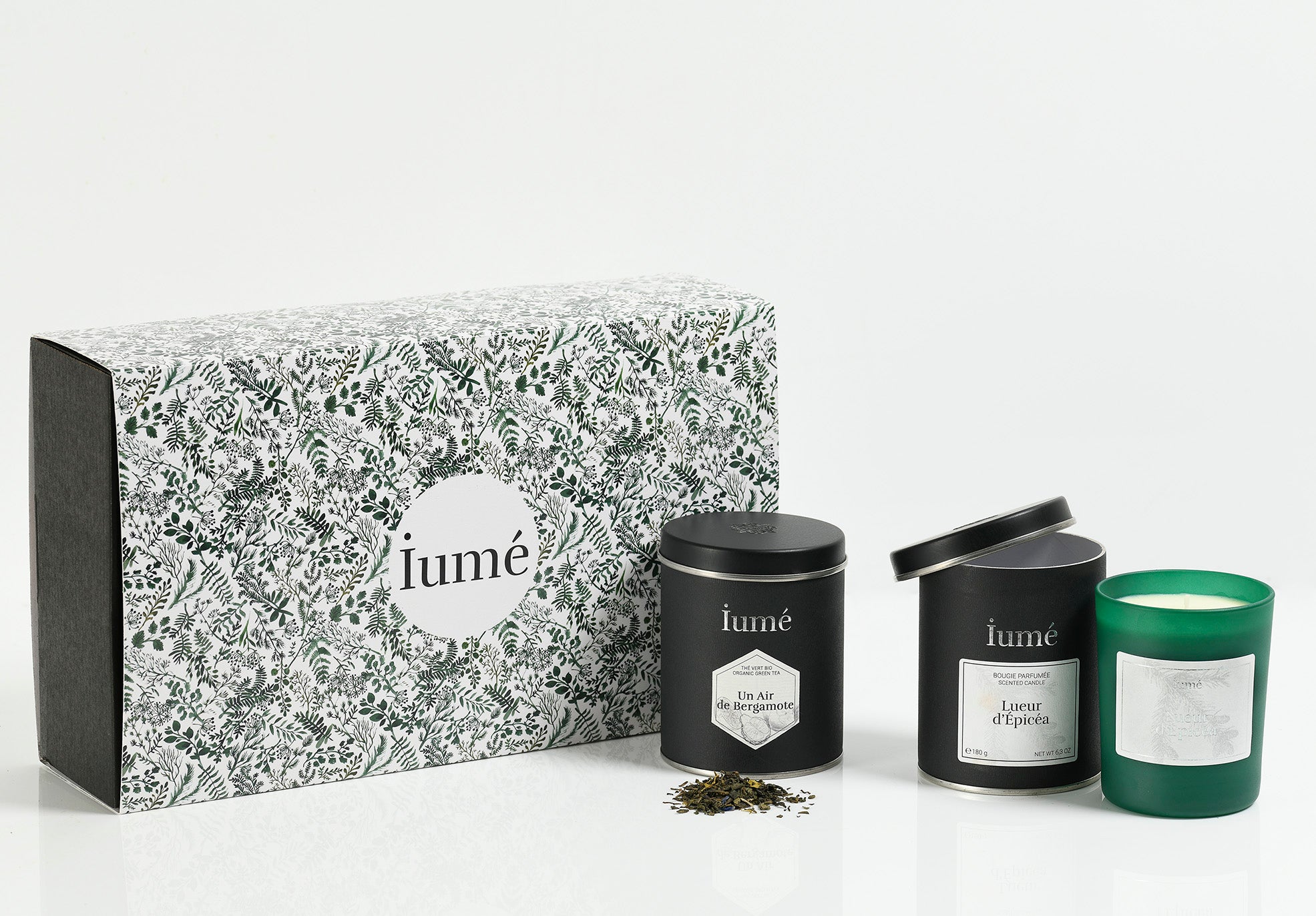 Coffret - Un moment pour soi - (Bougie naturelle et Thé Bio) - IUME 